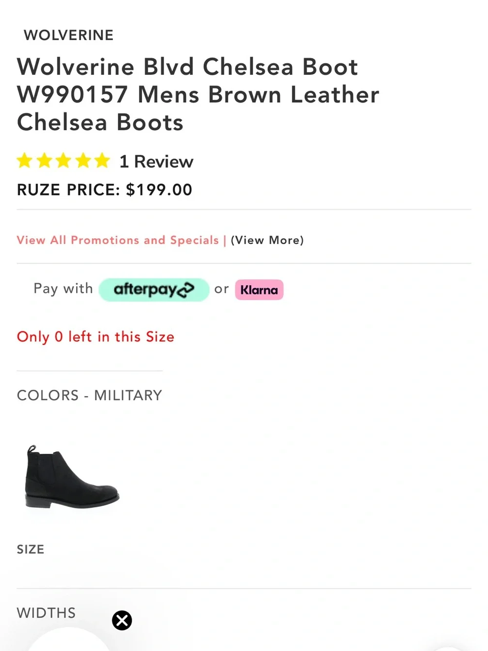 Wolverine timeless chukka